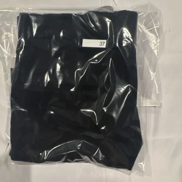 H&M Men's Black Super Skinny Fit Dress Pants Polyester Blend Size 32R - Picture 8 of 8